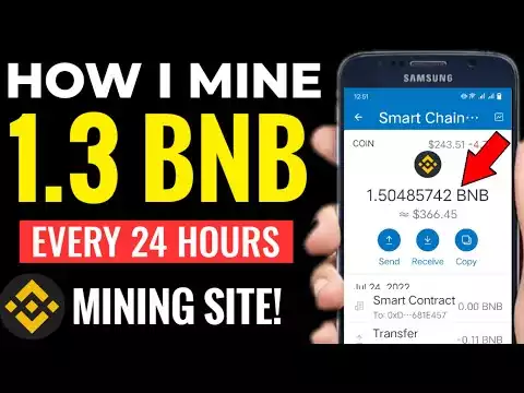 How I Earn 1.3 BNB On Trust Wallet Today | Binance Smartchain Mining Site (with payment proof)