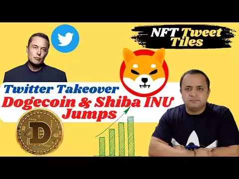 �� SHIBA INU & DOGECOIN PUMPS as ELON MUSK takeover TWITTER | NFT Tweet Tiles | Cryptocurrency ��