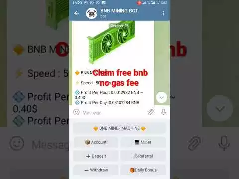 claim free bnb on telegram #polygon #crypto #world #edit #eth #on #nigeria #bitcoin #currency #money