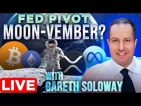 Fed Pivot Moon-vember ? | XRP, Bitcoin, & Meta w/ Gareth Soloway