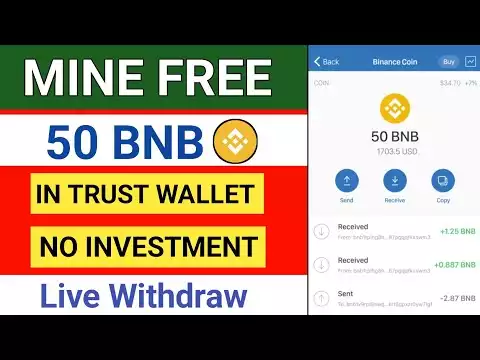 Free BNB Airdrop - Claim Free 30BNB In Trust Wallet - Free Airdrop Token - Without Investment
