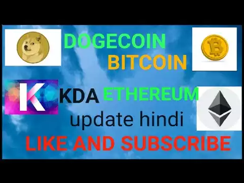 Daily  btc update hindi/dogecoin update/ ETH chart/KDA coin hindi