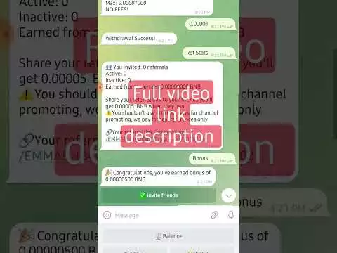 get free bnb coin for telegram bot in tamil #howtomakemoney #shorts #shortsfeed