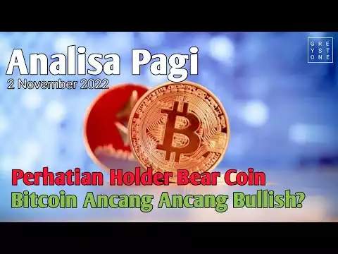 Analisa Pagi - Bitcoin ancang ancang bullish, Waspada holder bear coin