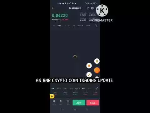 AR BNB CRYPTO COIN TRADING UPDATE -16.40%