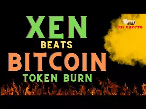 XEN Crypto (XEN), Better Than Bitcoin? XEN token BURN Deflationary?