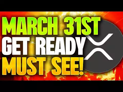 🚨RIPPLE XRP MARCH 31ST SETTLEMENT DATE?🚨HUGE XRP MOVE WARNING, BITCOIN MAXIS & MORE⚠️🚨XRP NEWS TODAY