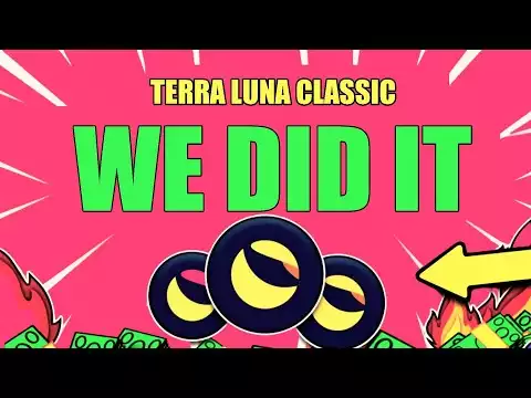 TERRA LUNA CLASSIC WE DID IT! INCREDIBLE #LUNC NEWS UPDATE !!