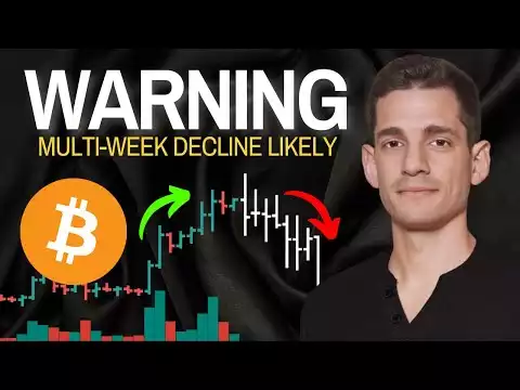 Bitcoin: MULTI-WEEK DECLINE Coming For Crypto.