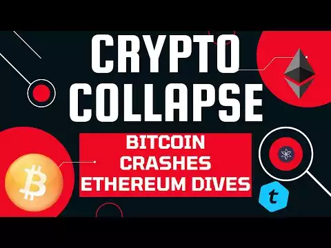 CRYPTO COLLAPSE: Bitcoin crashes, Ethereum dives, other coins lose value btc, eth, telcoin, cosmos