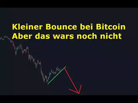 Bitcoin & Ethereum, Der Bounce ist da, aber das ist noch nicht das ENDE!! Wichtiger Tag HEUTE!