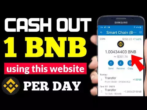 CASH OUT 1 BINANCE COIN Daily With This BNB Mining Site | with payment proof