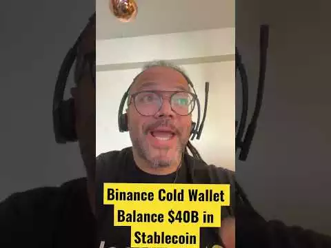 Binance Cold Wallet Balance $40B in Stablecoin #bitcoin #cryptoshorts #binance #bnb