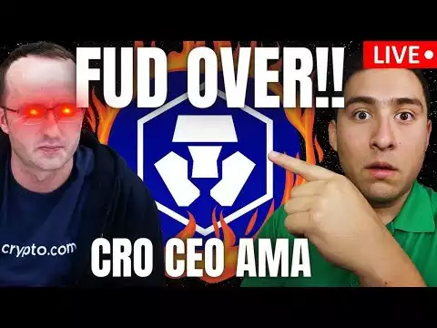 Crypto.com CEO RESPONDS TO FUD!! URGENT CRONOS AMA LIVE NOW