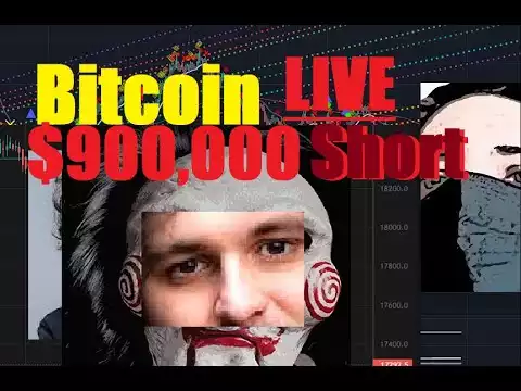 Live $900,000 Bitcoin Trade Live - The Real Bear Market has Just Begun