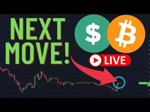 NEXT MOVE FOR BITCOIN!!! (Live Analysis)
