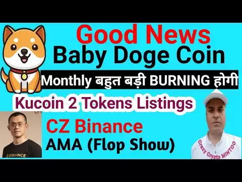 Baby Doge Coin  Burning Good Update || Kucoin New Listings || Crazy crypto MINTOO