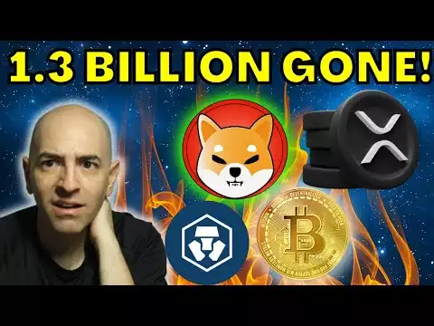$1.35 BILLION GONE! + CRYPTO.COM CEO WITH HUGE NEWS! SHIBA INU BITCOIN CRO XRP (WHAT I HAVE LEARNED)
