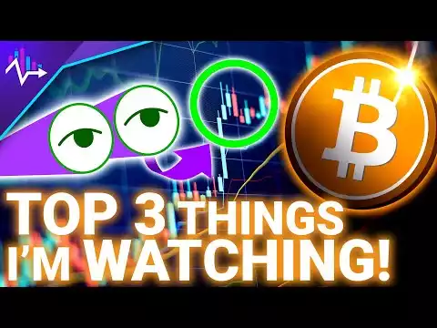 Bitcoin About To Dump Again!? (Top 3 Things I'm Watching)