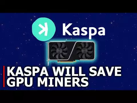 Kaspa Coin The New Ethereum For GPU Miners
