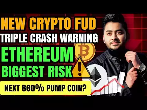 Bitcoin FUD ⚠ Ethereum Coin Biggest Risk | Crypto Triple Crash Warning NEWS | BIG DUMP COMING