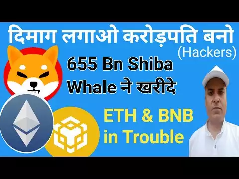 ETH & BNB in Trouble || Whale's Buy 655 B Shiba Inu coin || Earn With Rohitash