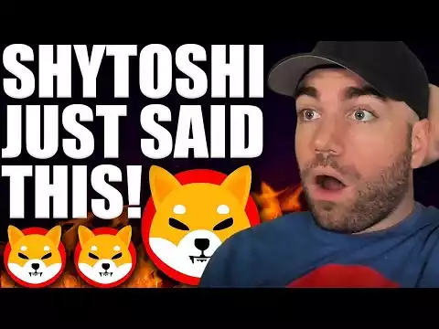 SHIBA INU - SHYTOSHI SPEAKS! IS IT FINALLY HAPPENING?!