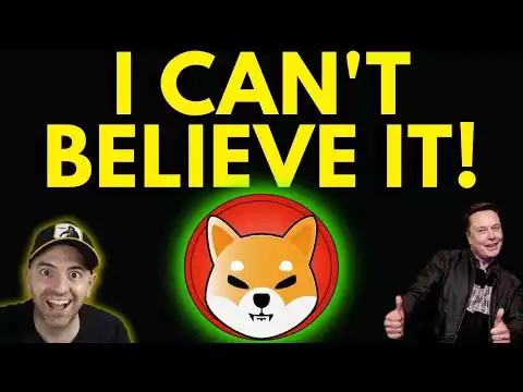 HUGE NEWS! ELON MUSK JUST DROPPED A BOMBSHELL FOR SHIBA INU COIN!