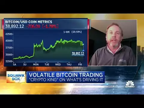 'Crypto king' on what's driving volatile bitcoin trading right now
