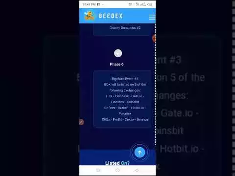 How to claim 1 919 worth BNB on beedex airdrop on trust wallet #