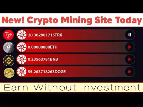 Free Crypto mining site today || Free BNB mining website || New crypto earning site today