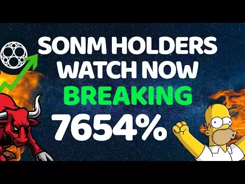 SHOCKING SONM (SNM) TOKEN UP 2,000%+ IN 2 HOURS :O | SONM PRICE PREDICTION 2023 | CRYPTO NEWS