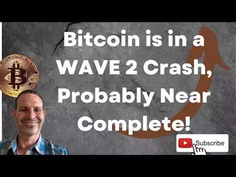 Bitcoin is in a WAVE 2 CRASH & Probably NEAR Complete. I explain.