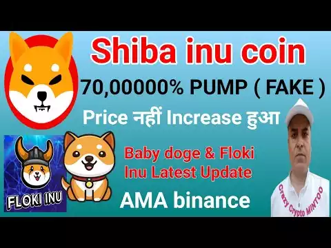 Shiba Inu Coin Price Fake Pump || Baby Doge Coin & Floki Inu  Latest Update || Crazy crypto MINTOO