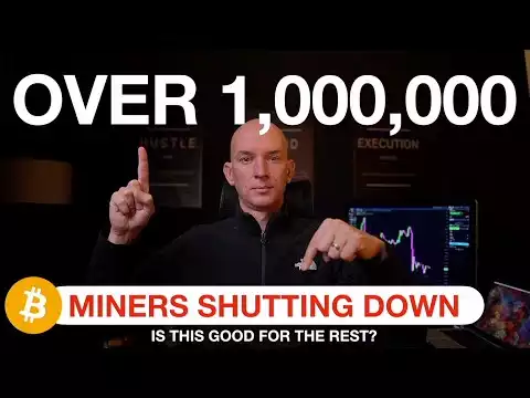 BITCOIN MINERS SHUTTING DOWN, OVER 1 MILLION! IS THIS GOOD FOR THE REST?