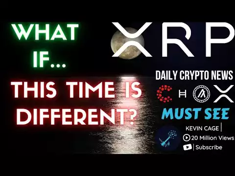 Ripple XRP IS THIS TIME DIFFERENT???🌊 XRP News CSPR ALGO HBAR💥Bitcoin💲WATCH ALL✔️