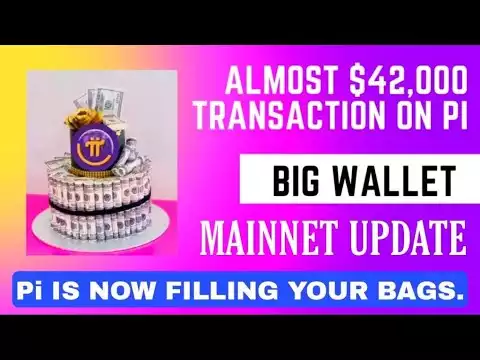 Pi Big Wallet 42,443 Coins 🔥| check MAINNET BALANCE | Transfer coin trading | Crypto news Blockchain