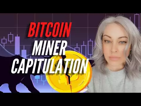 Bitcoin Miner Capitulation! Is this the final leg down?