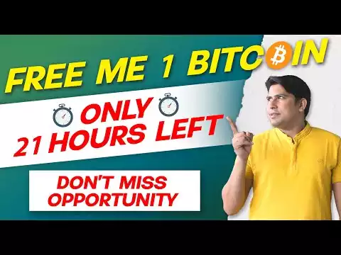 FREE म�� 1 BITCOIN | ONLY 21 HOURS LEFT | SCAM ALERT BY GLOBAL RASHID
