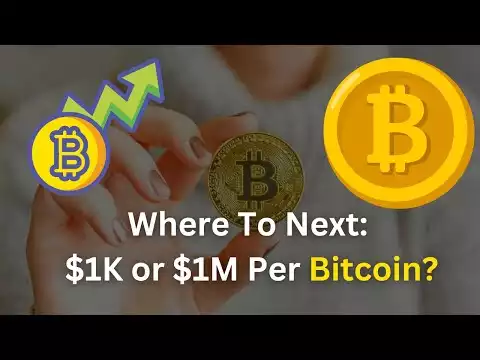Where To Next: $1K or $1M Per Bitcoin?