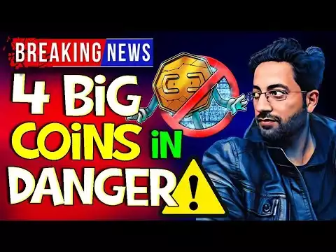 Crypto News - 4 Big coins In Danger!! Price Prediction (BTC-ETH-BNB)