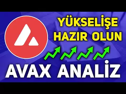 AVAX COİN ANALİZ (Yükseli�e �ok Az Zaman Kaldı!) Teknik Yorum - Son Dakika