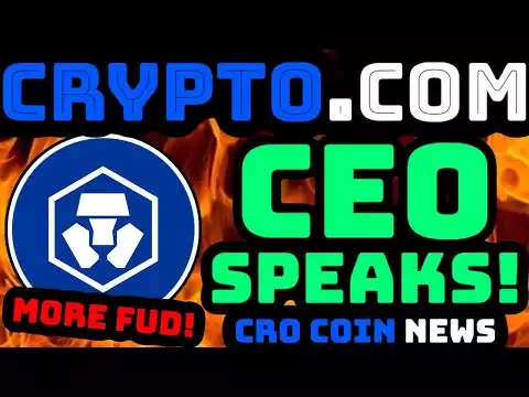 CRO Coin FAKE NEWS |  Crypto.com FUD Attack! |  CEO Kris Defending CRONOS!