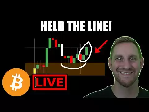 CRYPTO LIVE - BITCOIN PREPPING FOR MOVE HIGHER?