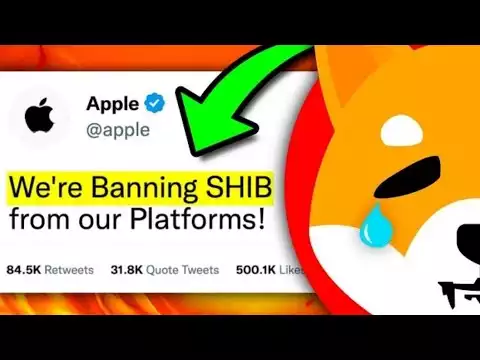 BREAKING NEWS!! APPLE RESTRICTS PEOPLE FROM BUYING SHIBA INU TOKENS!?!! SHIBA INU COIN NEWS TODAY