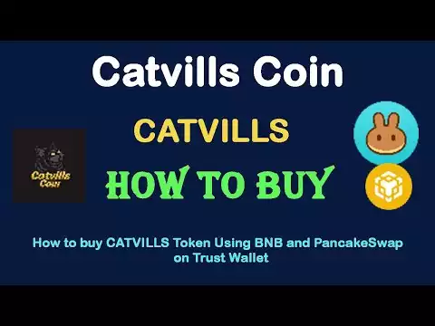 How to Buy Catvills Coin (CATVILLS) Using BNB and PancakeSwap On Trust Wallet