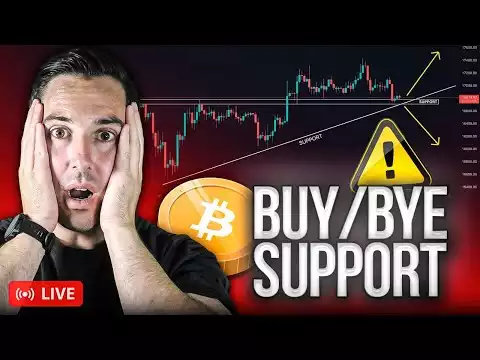 �️ Bitcoin At Critical Support! | Will It Bounce?
