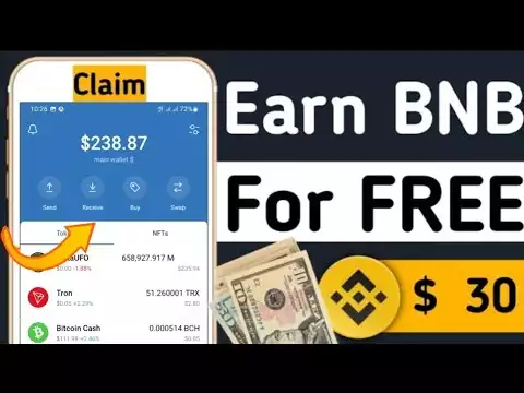 Claim Free bnb coin $ 30 free bnb faucet earn free bnb proof Earn free Crypto mining bnb coin