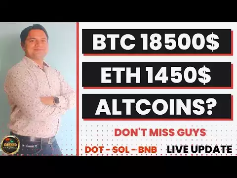 Bitcoin Ethereum & Altcoins Chart Analysis | Sol | BNB | DOT | TWT | Matic Price Prediction Live