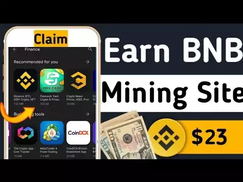 Claim Free bnb coin $60$ free bnb Mining earn free bnb proof Earn free Crypto mining bnb coin